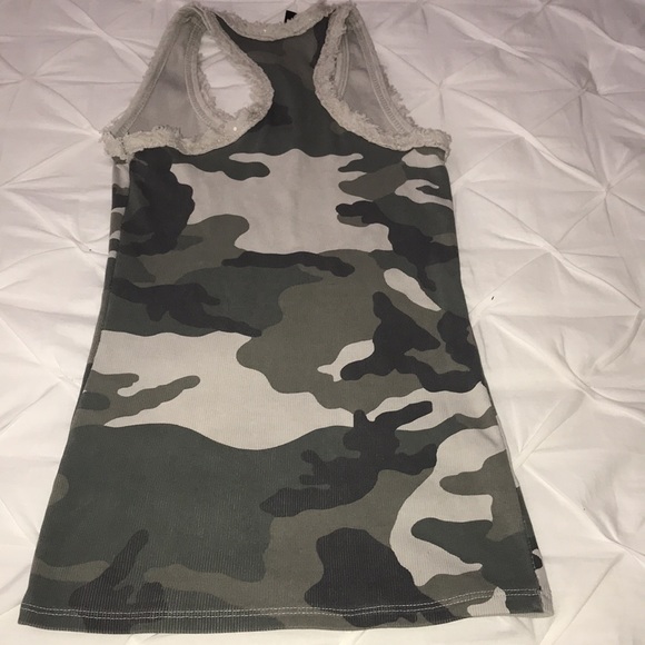 Camo Racerback Tank - Picture 2 of 4